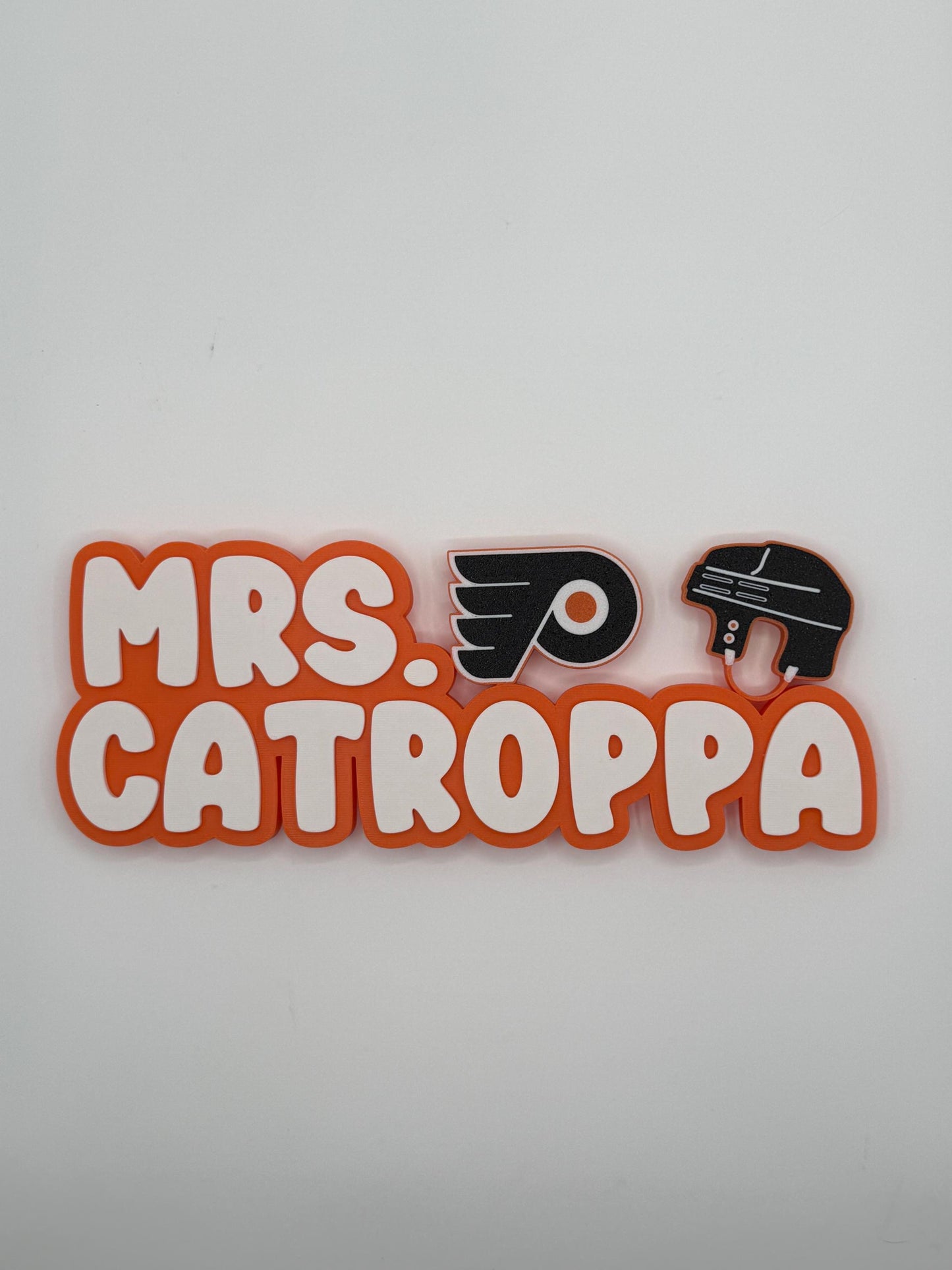Custom Sports Name Plates