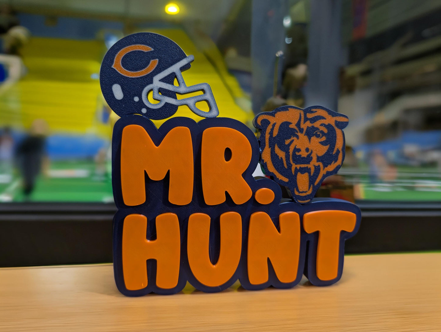 Custom Sports Name Plates